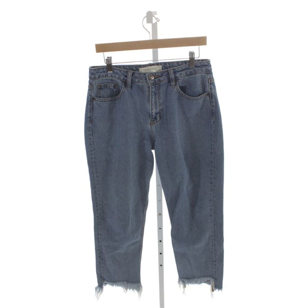 Hidden Jeans Womens Mom Jeans Blue High Rise 100% Cotton Size 29
